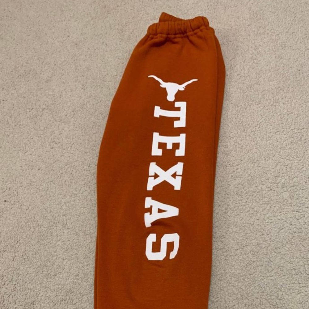 Orange XS Texas Sweatpants